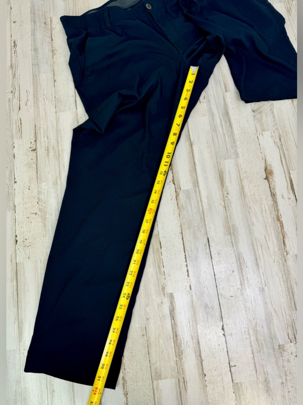 Under Armour Golf Pants Mens 36x32 Black Straight Stretch Nylon Polyester Golf - Picture 7 of 10